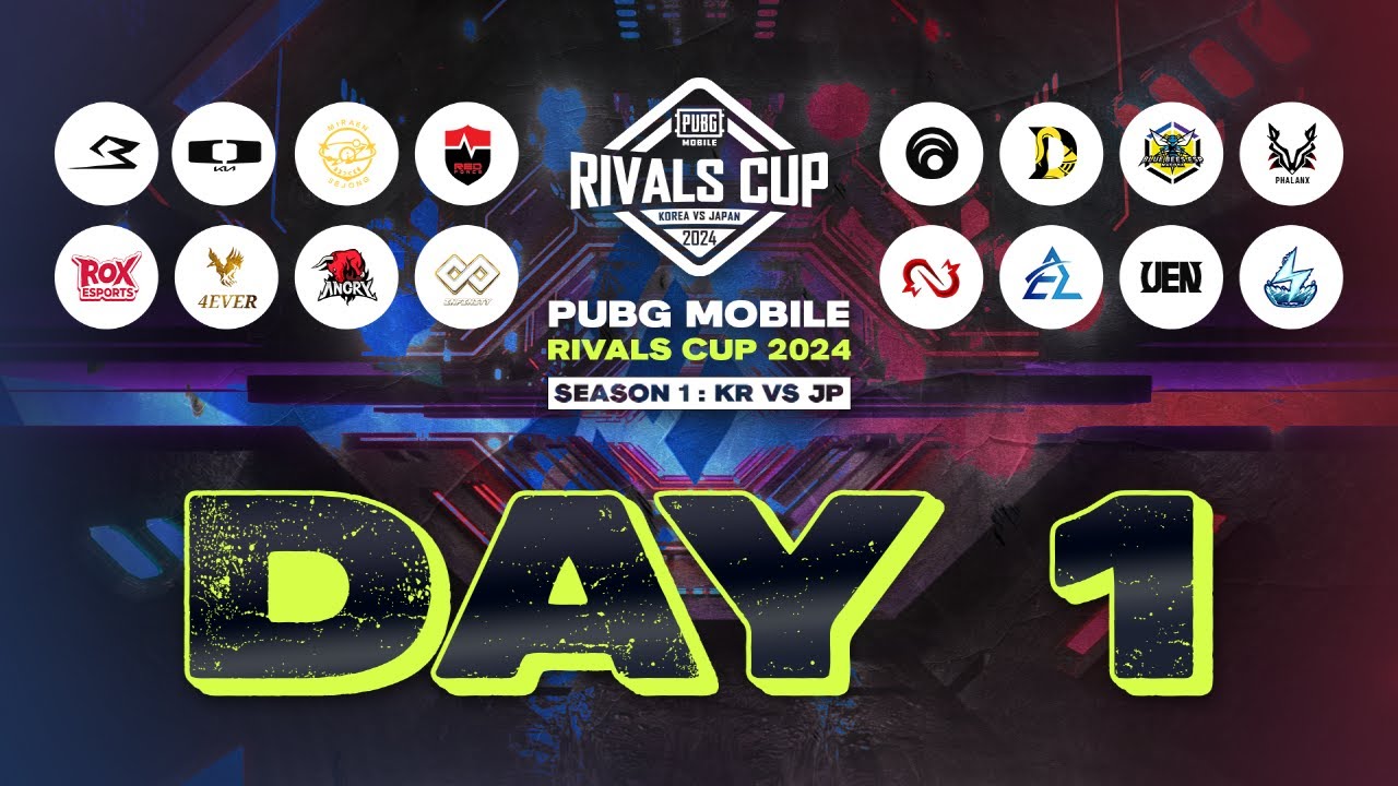 [한일전] 사우디행 티켓은 단 한 장! 숙명의 라이벌, 한일전의 막이 오릅니다. PMRC 2024 SEASON 1 DAY 1 (06.08) l 배틀그라운드 모바일