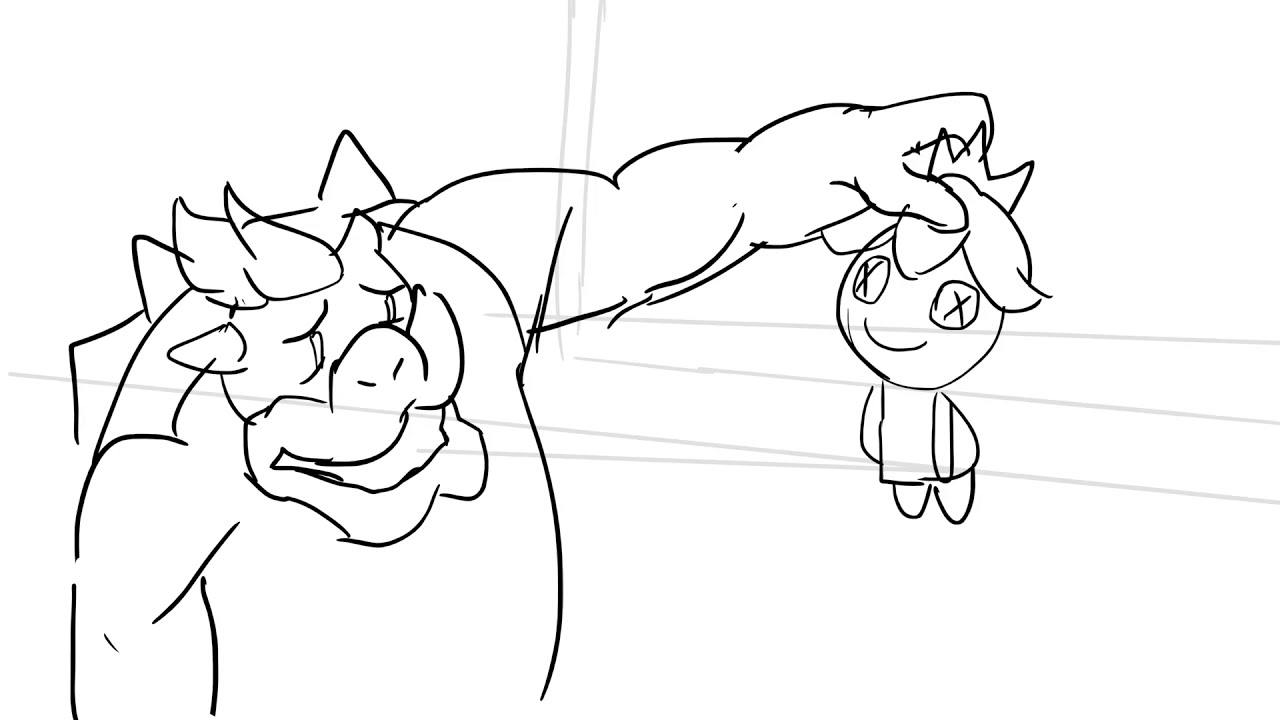 Mario/Monster's Inc Storyboard