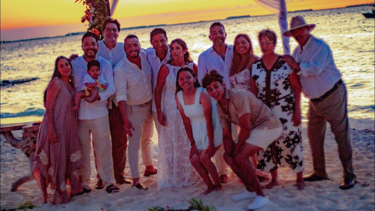 Mi hijo SE CASÓ en Isla Mujeres y así fue la Ceremonia.