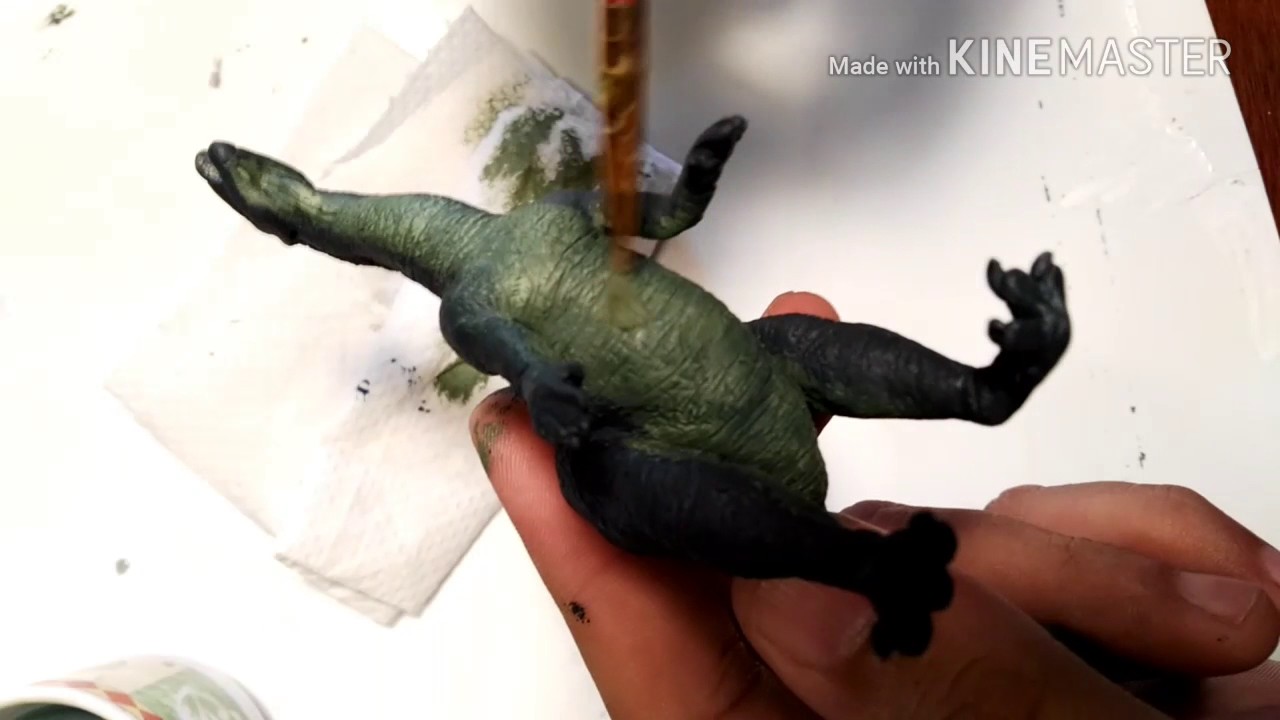 Pintura de dinosaurios