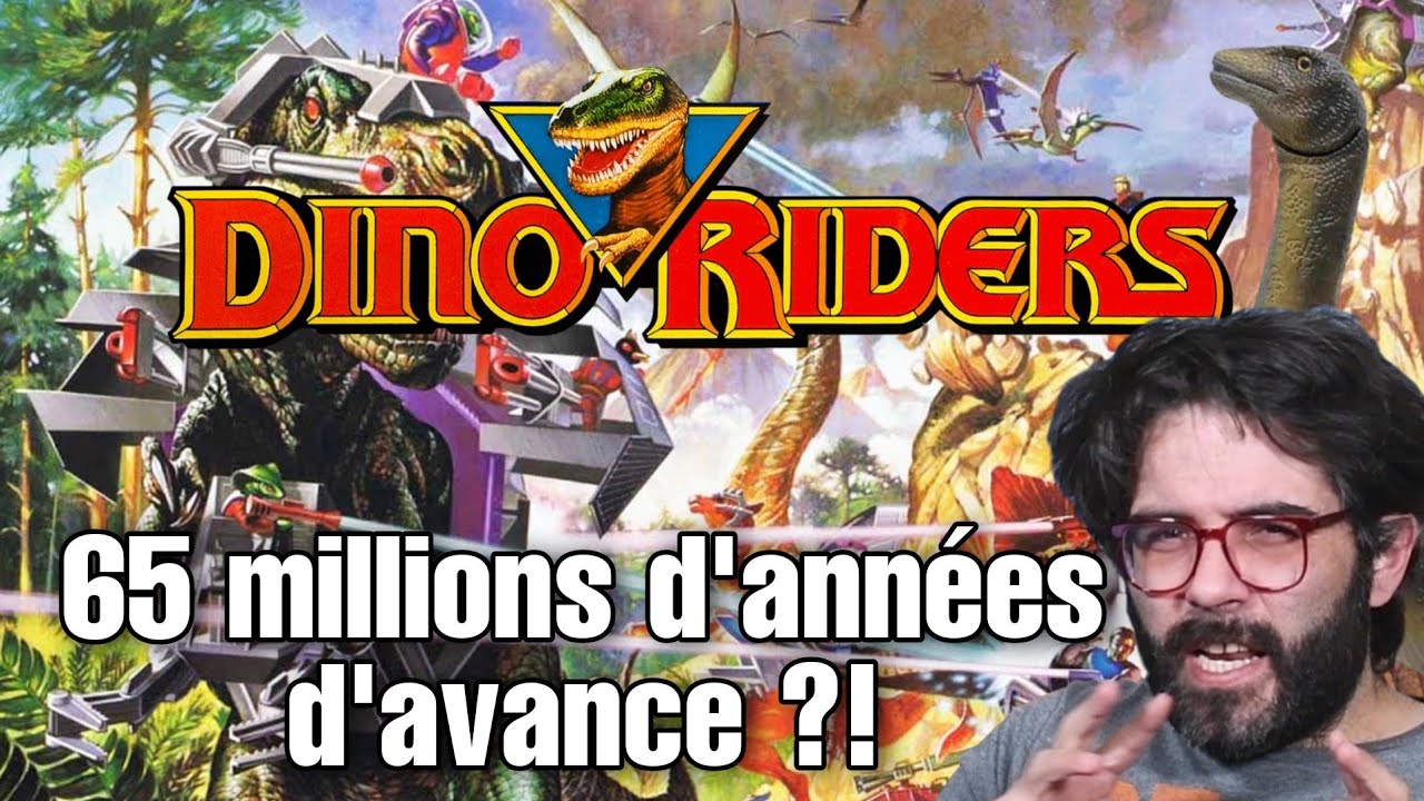 ARKEOTOYS: Dino-Riders, 65 millions d'année d'avance ?! (Tyco, 1987)
