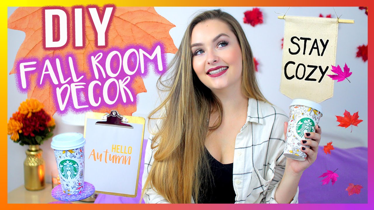 DIY Fall Room Decor | Cheap & Easy - Tumblr Inspired