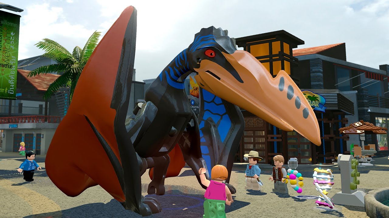 QUETZALCOATLUS O MAIOR RÉPTIL VOADOR no LEGO Jurassic World
