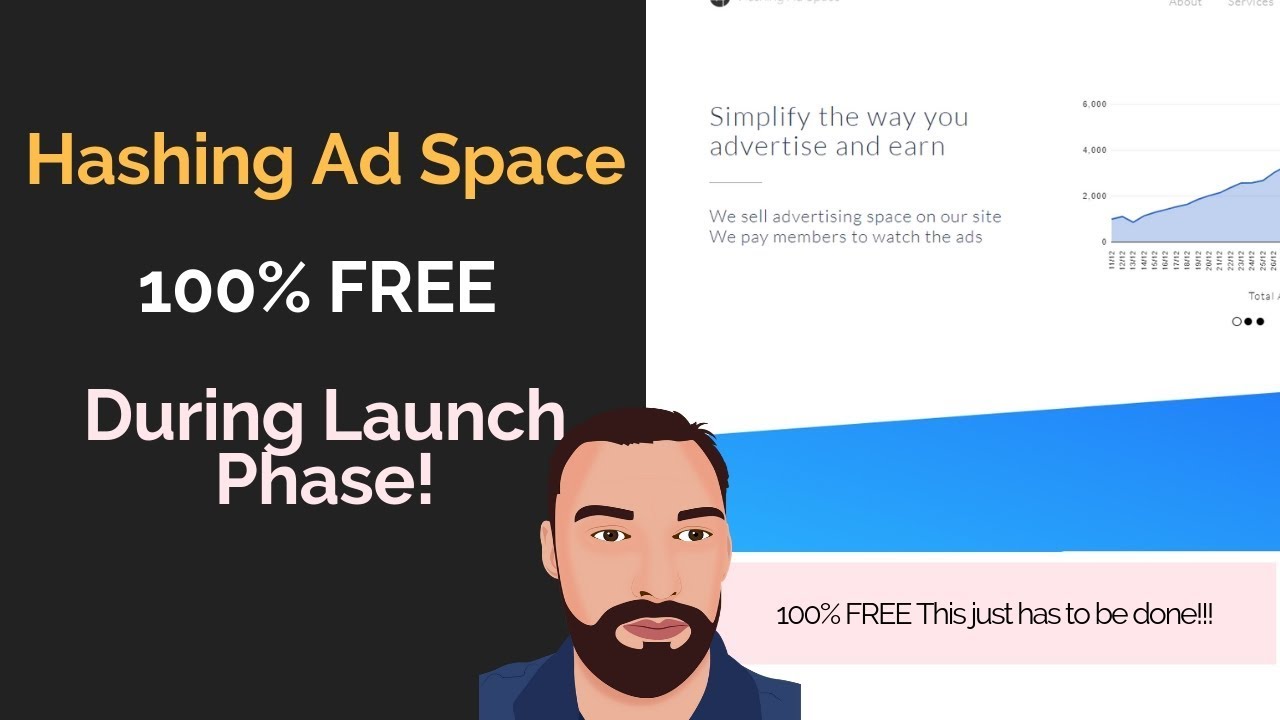 Hashing Ad Space  100% FREE to Join During Launch Phase