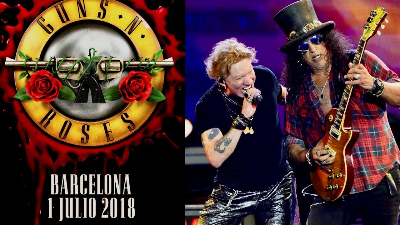 GUNS N'ROSES - LIVE 2025 4K-HDR BARCELONA