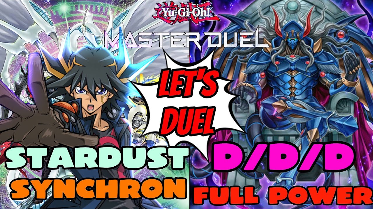 [ Yu-Gi-Oh! Master Duel ] Stardust Synchron Versus D/D/D Full Combo