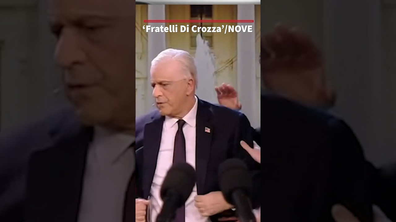 Italian TV mocks President Biden #shorts