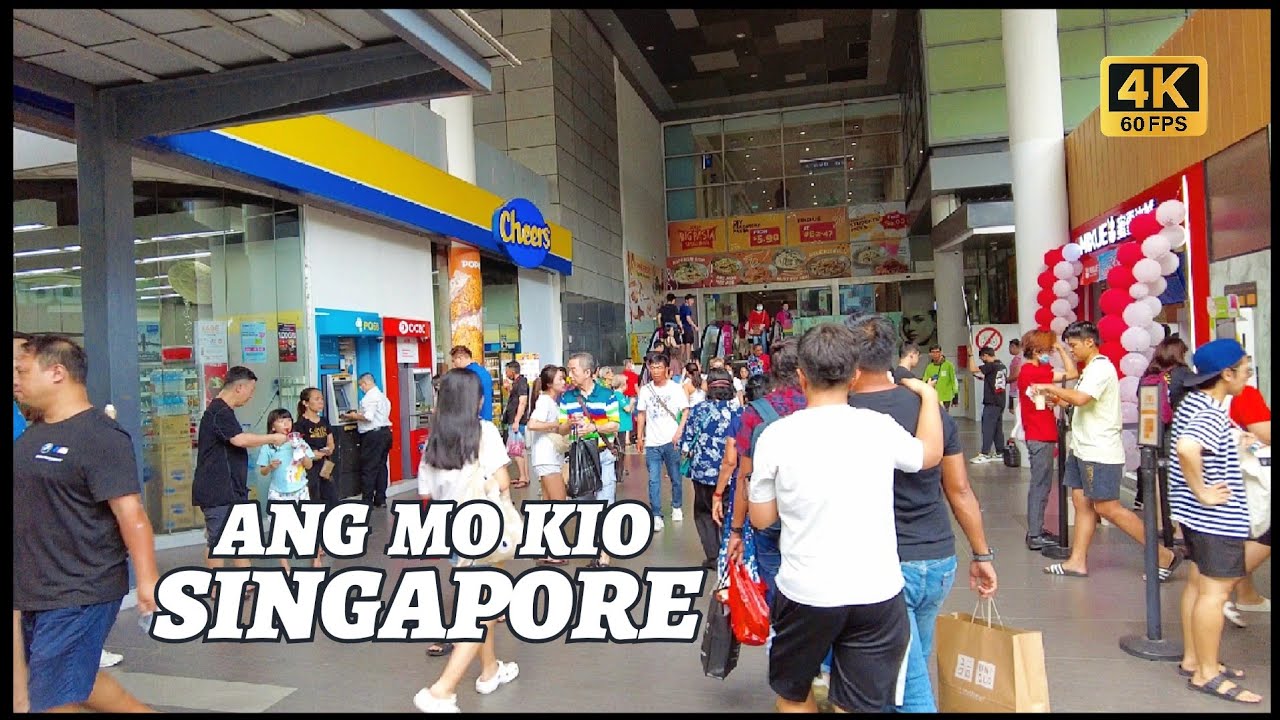 Ang Mo Kio Neighbourhood Walking Tour | Singapore | 4K 60FPS