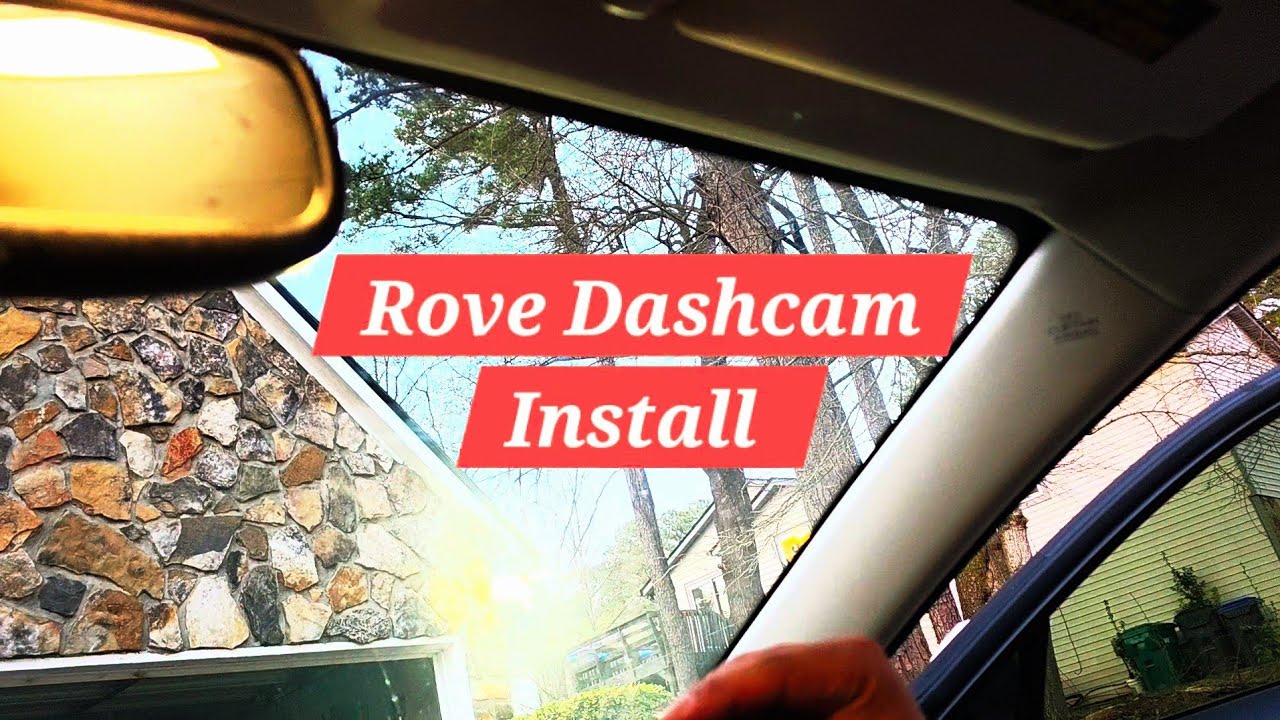 How to Install: ROVE R2 4K Dual Channel DashCam