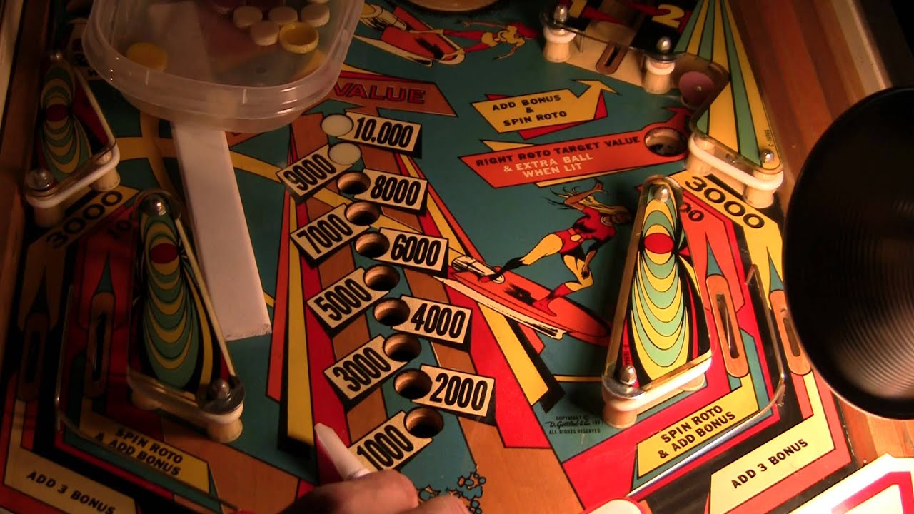 Leveling playfield inserts on old pinball machines Pt 4 - PinballHelp.com