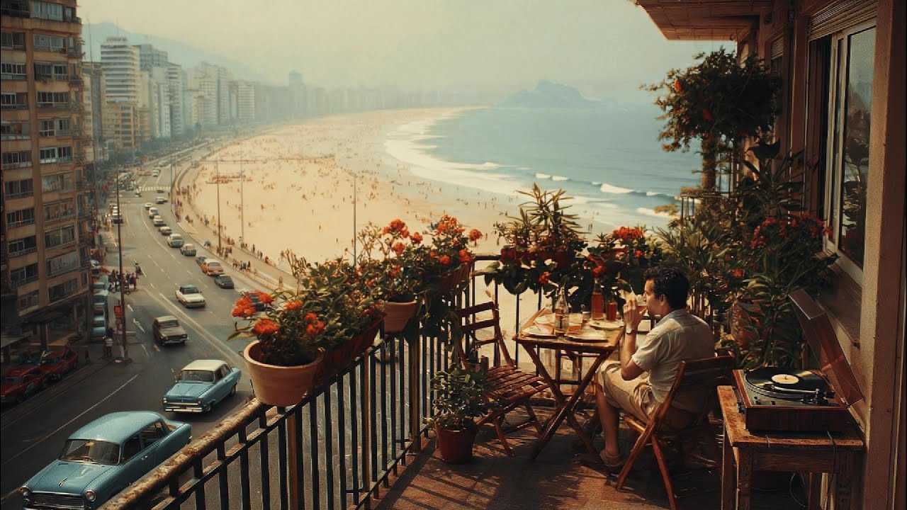 Golden Age of Bossa Nova 🇧🇷☀️ | Copacabana 1960s Sunny Balcony & Smooth Jazz Radio