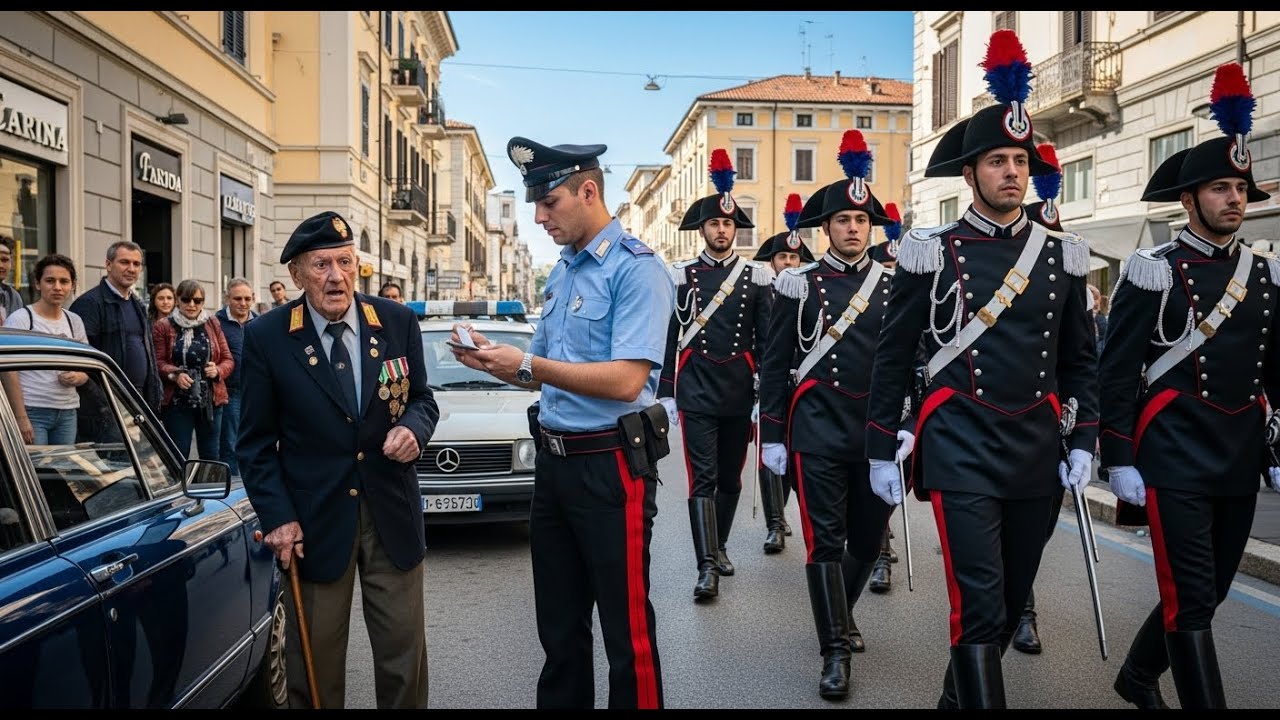 Veterano insultato da un vigile urbano &mdash; 30 minuti dopo, i Carabinieri si presentano in formazione