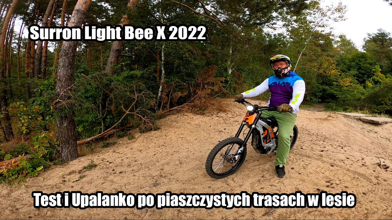 To CROSS kt&oacute;ry jeździ ZA DARMO! Surron Light Bee X 2022 Test i Recenzja elektryka na kat B