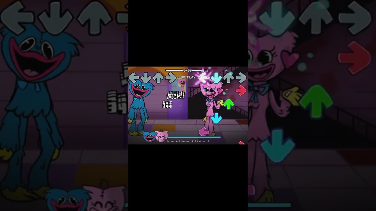 FNF  FRIDAY NIGHT FUNKIN ФНФ Kissy Missy VS Huggy Wuggy New & Old Characters