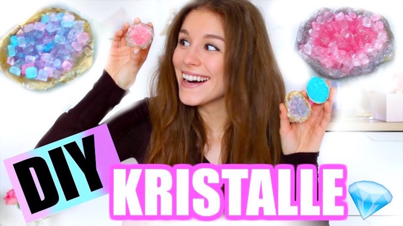 DIY KRISTALLE aus Zucker und Salz! 2 Methoden ♡ BarbieLovesLipsticks