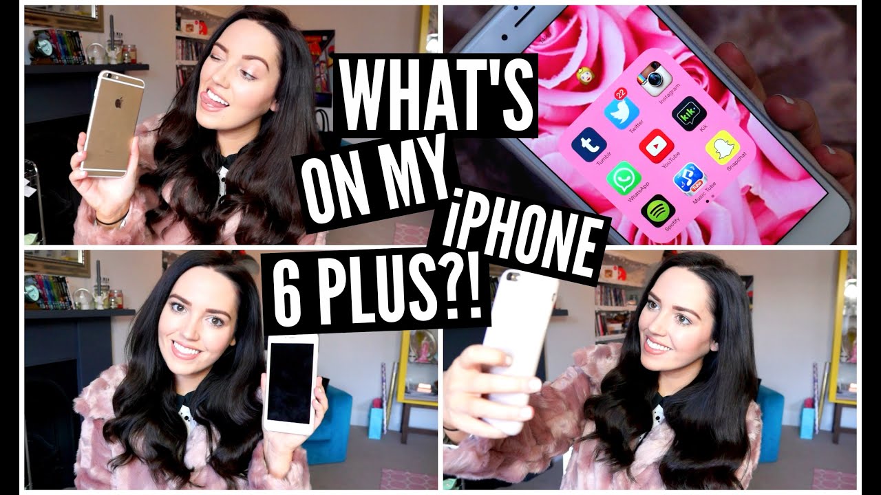 What's On My iPhone 6 PLUS?! | velvetgh0st ♡