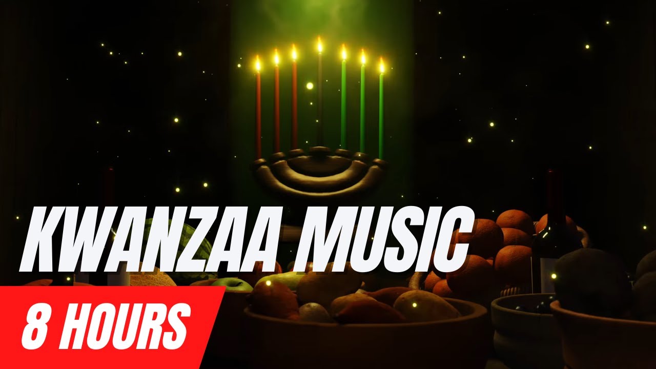Kwanzaa Music With Drums 🪘 8 часов инструментальной фоновой музыки