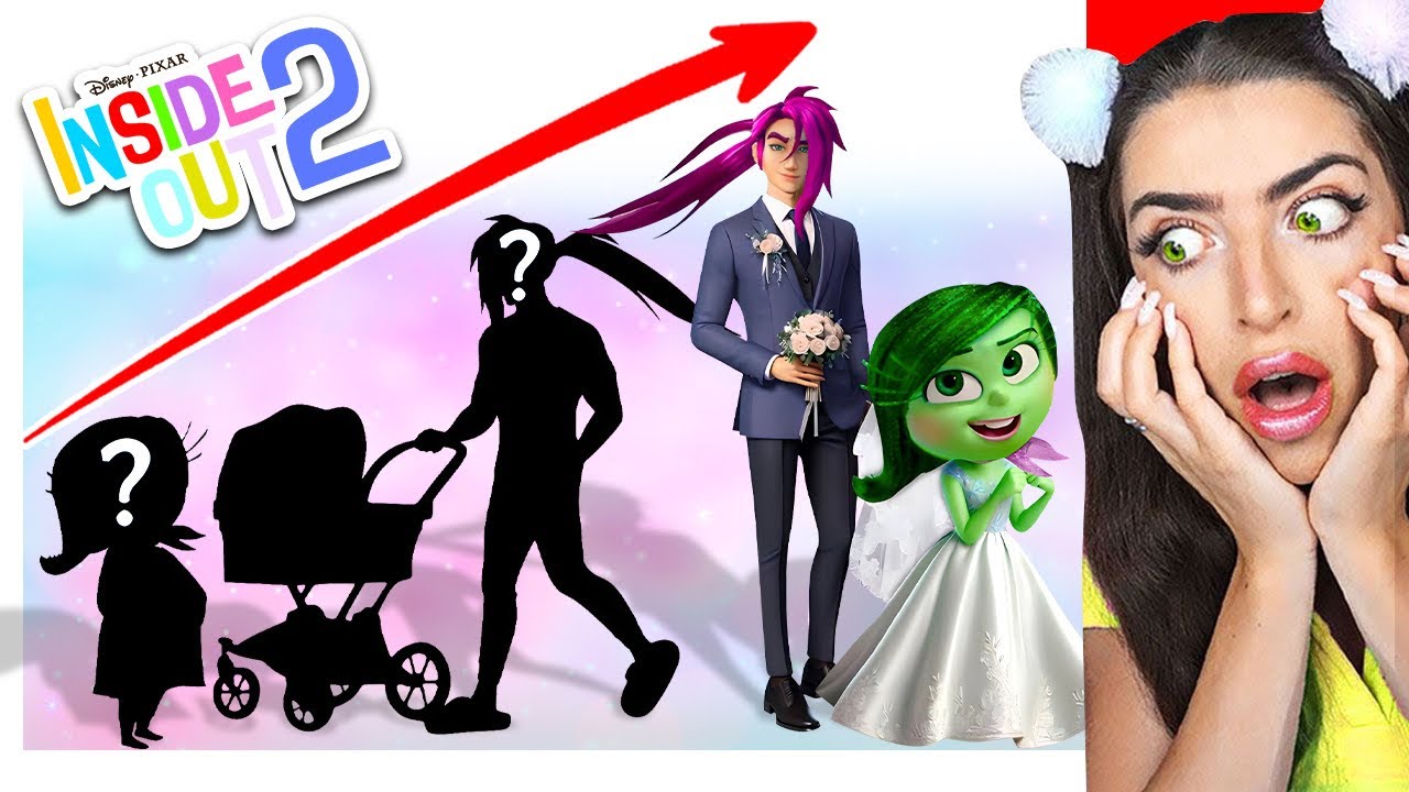 INSIDE OUT 2 Movie Characters LIFE AFTER HAPPY END.. (INSIDE OUT 2 GROWING UP)