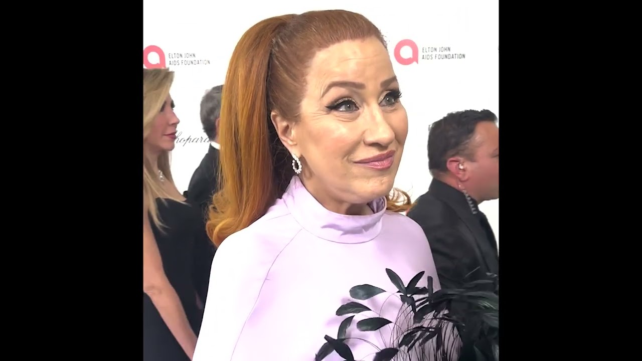 Lisa Ann Walter on Elton John AIDS Foundation Oscars 2024 Party red carpet