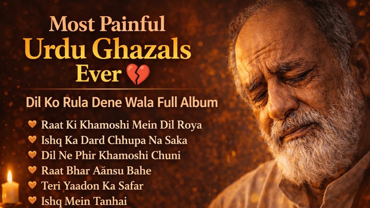 Most Painful Urdu Ghazals Ever 💔 | Dil Ko Rula Dene Wala Full Album