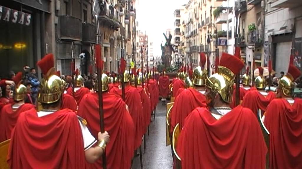 Semana Santa de Tarragona 2013 - Reverència Armats de la Sang al pas NPJP