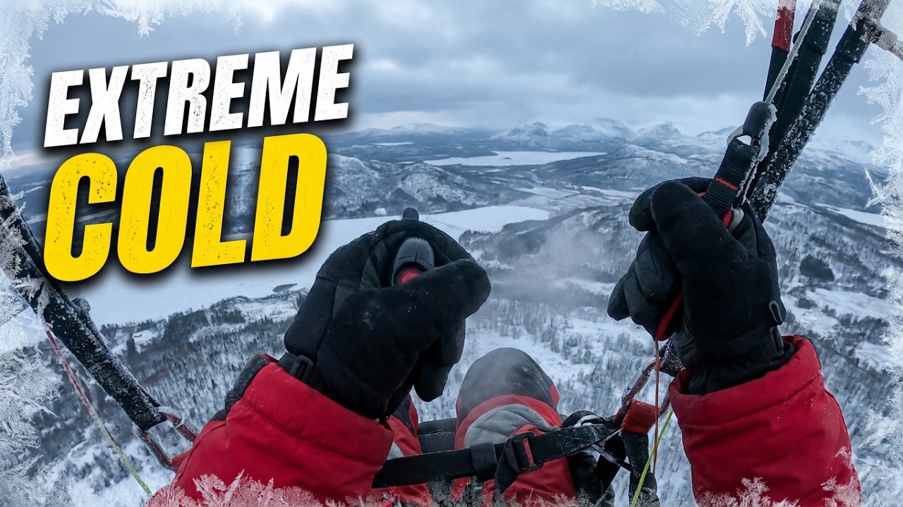 Testing the Limits of Human Endurance in Extreme Cold on Paramotor