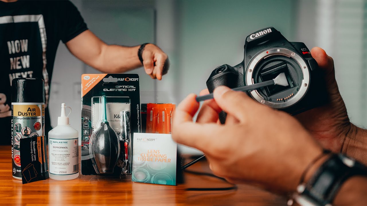 Como limpar suas Lentes, Sensores, Telas e Filtros da forma correta