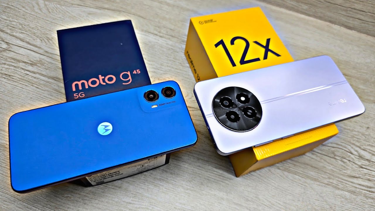 Moto G45 5G vs Realme 12x 5G - Which Should You Buy ?