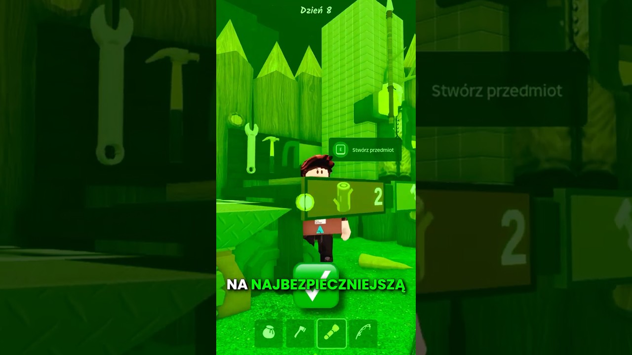 Najbezpieczniejsza Baza W 99 Nocy W Lesie! #roblox #poradnik
