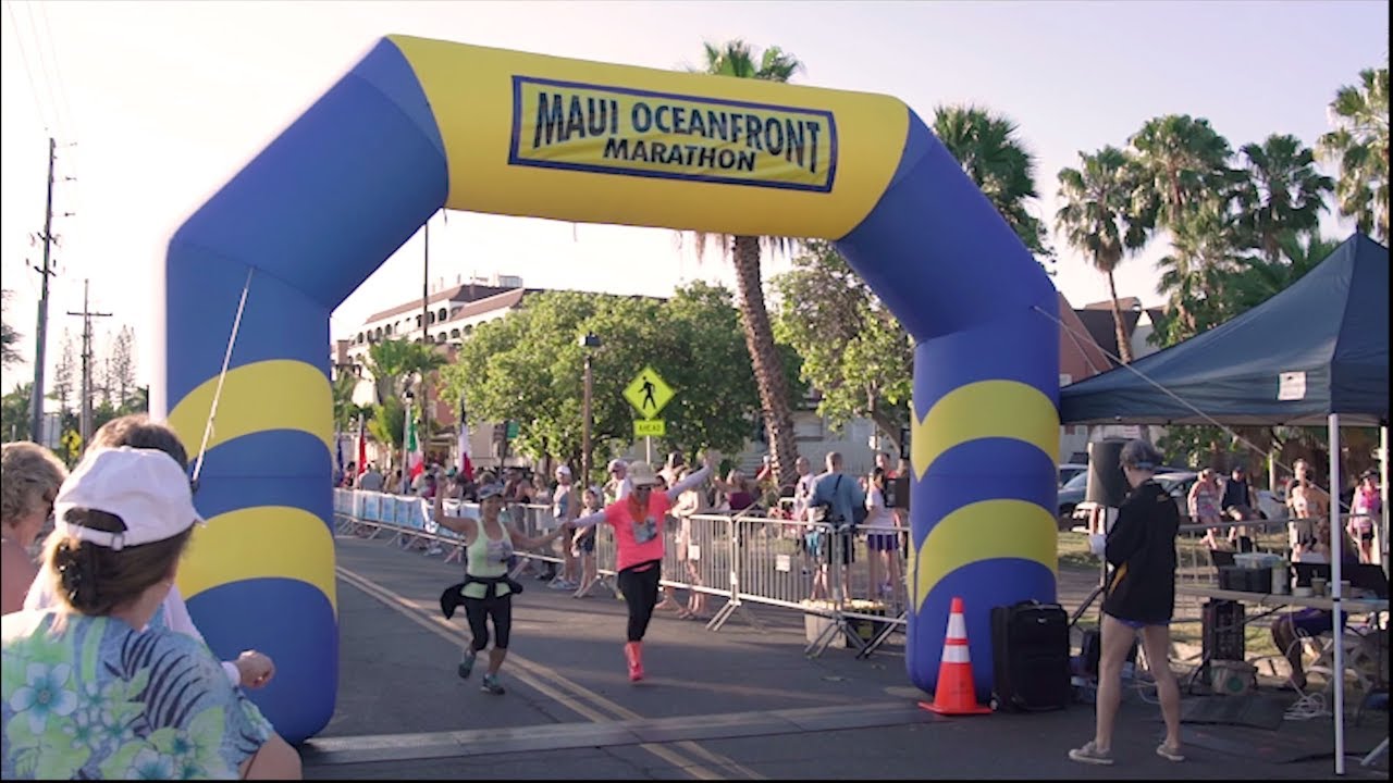 Maui Oceanfront Marathon 2018 - The Run For Everyone