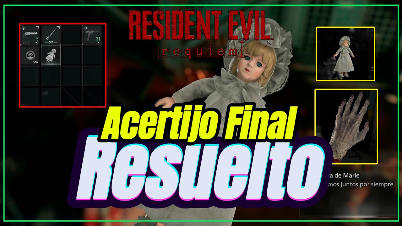 El Rompecabezas Final Resuelto Resident Evil Requiem