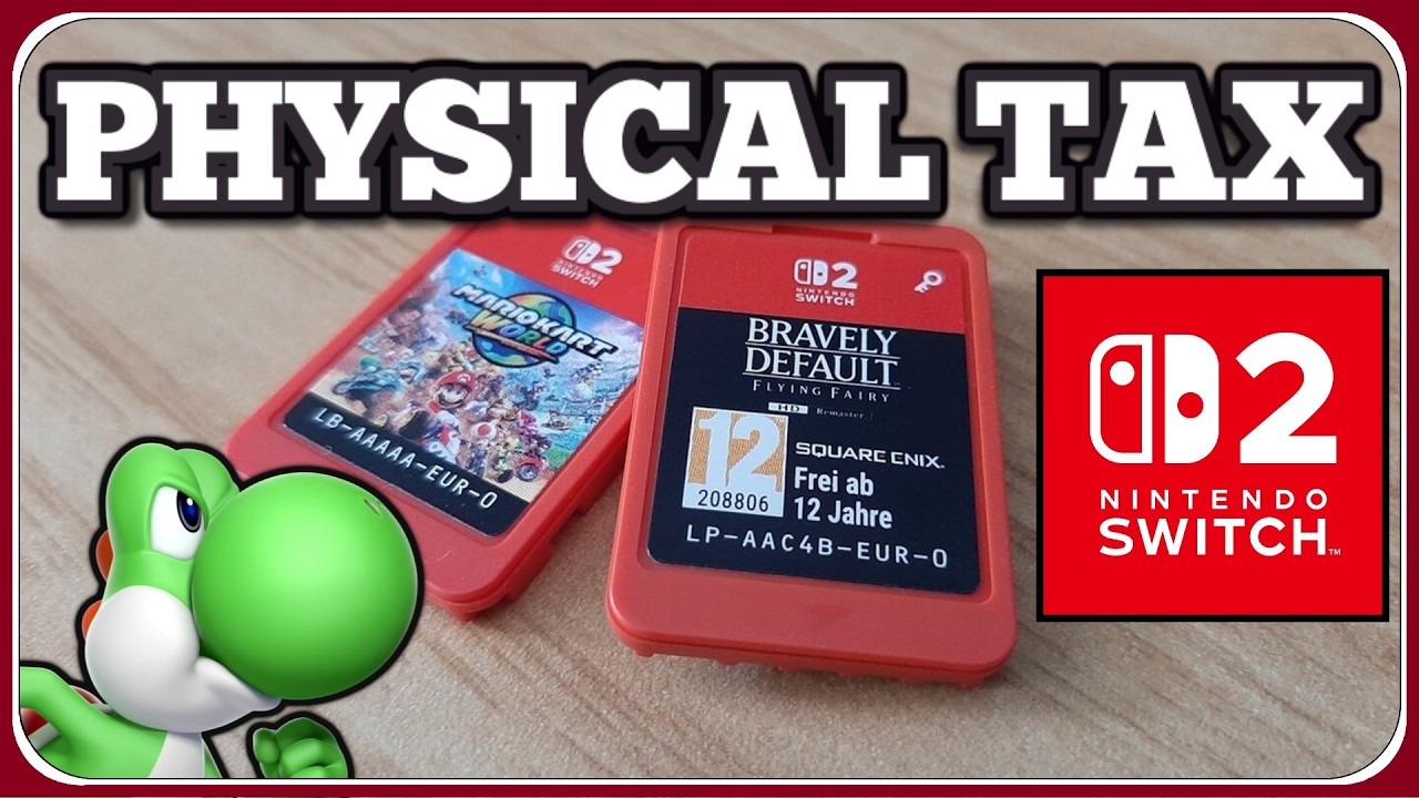 Nintendo will charge a PREMIUM Price for Physical Games on the Switch 2