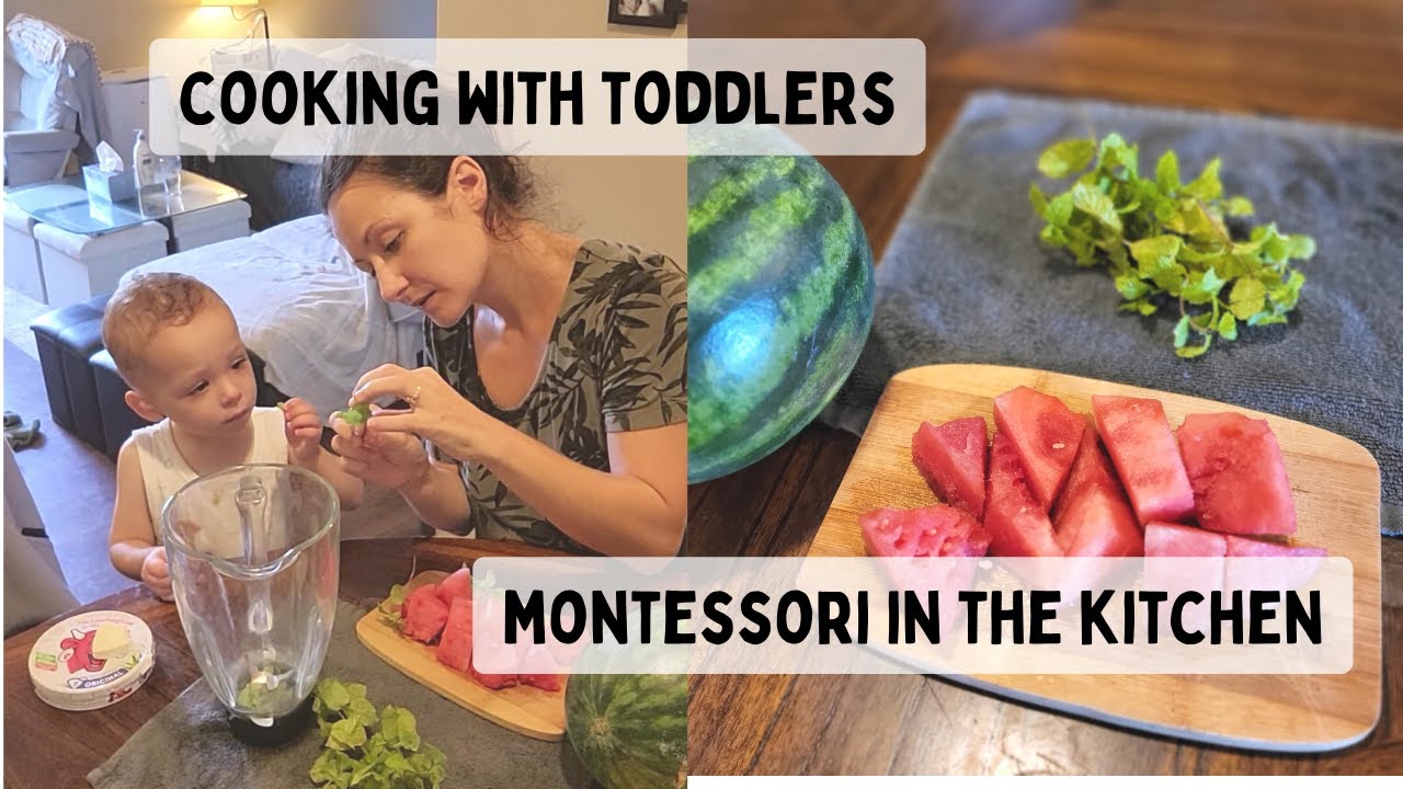 Cooking With My Toddler- Montessori in the Kitchen! Easy and Fun Fall Toddler Activity- Kid Recipe