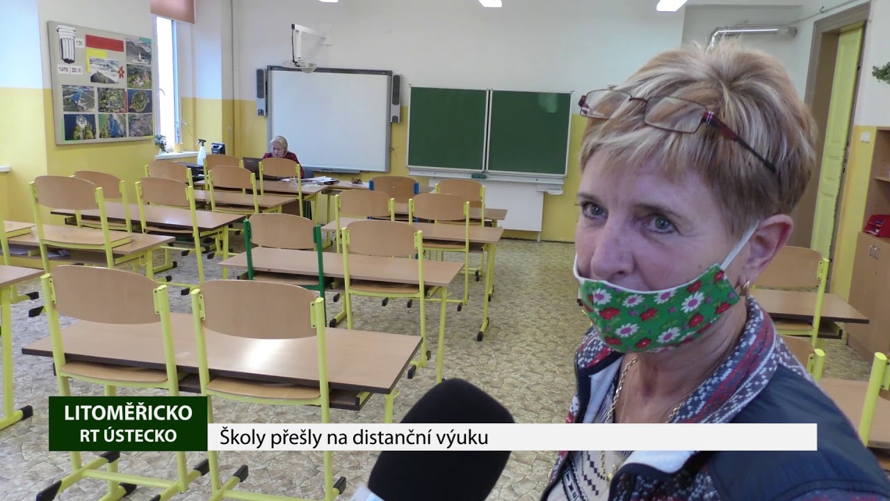 LITOMĚŘICKO: Školy přešly na distanční výuku