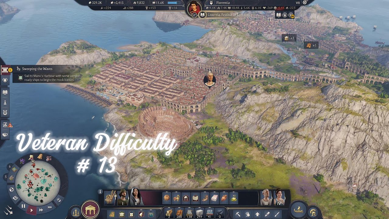 Veteran difficulty would I be able to survive? - Anno 117 Gameplay - No commentary - EP 13