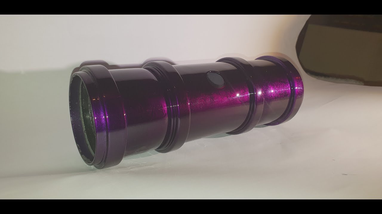 😱Crystal FX Effekt Lackierung + Candy Voodoo Violet 🤩auf ein HT Rohr. Krasser Effekt 😱 Teil 2
