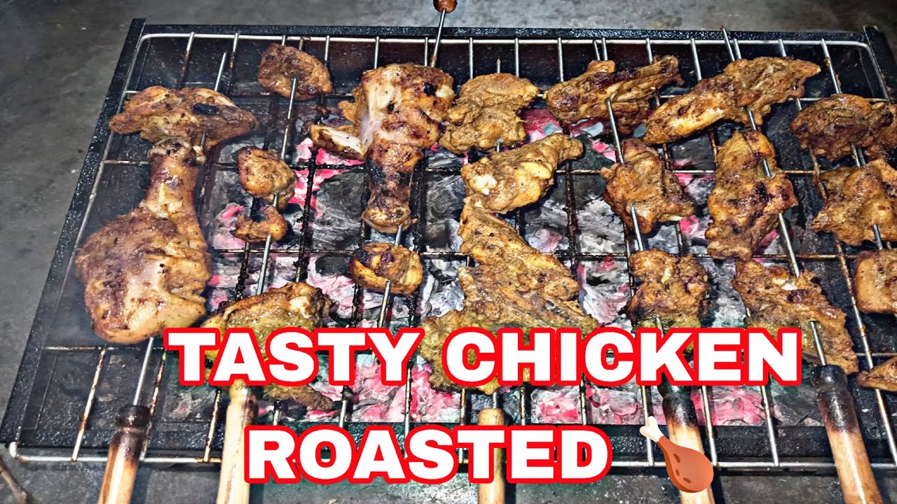 Dhabe Style Smoky Chicken Roasted | Ghar Par Restaurant Jaisa Taste