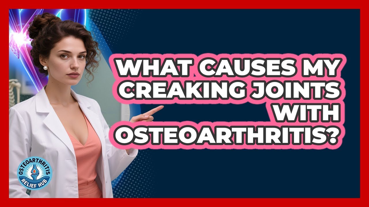 What Causes My Creaking Joints With Osteoarthritis? - Osteoarthritis Relief Hub