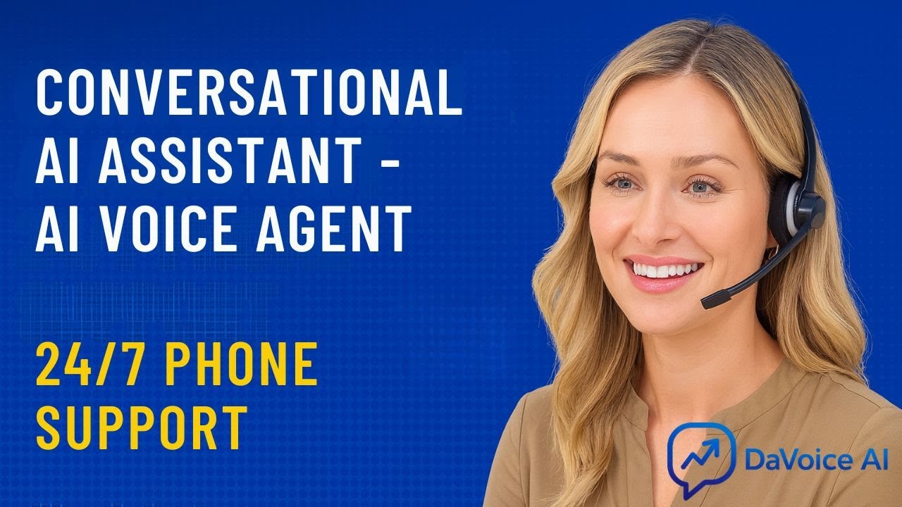 Conversational AI Assistant & 24/7 Phone Answering Service: DaVoice AI