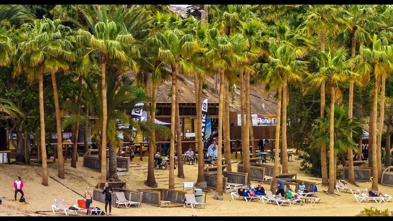 Fuerteventura die Sotavento Beach Bar. Karibik Flair