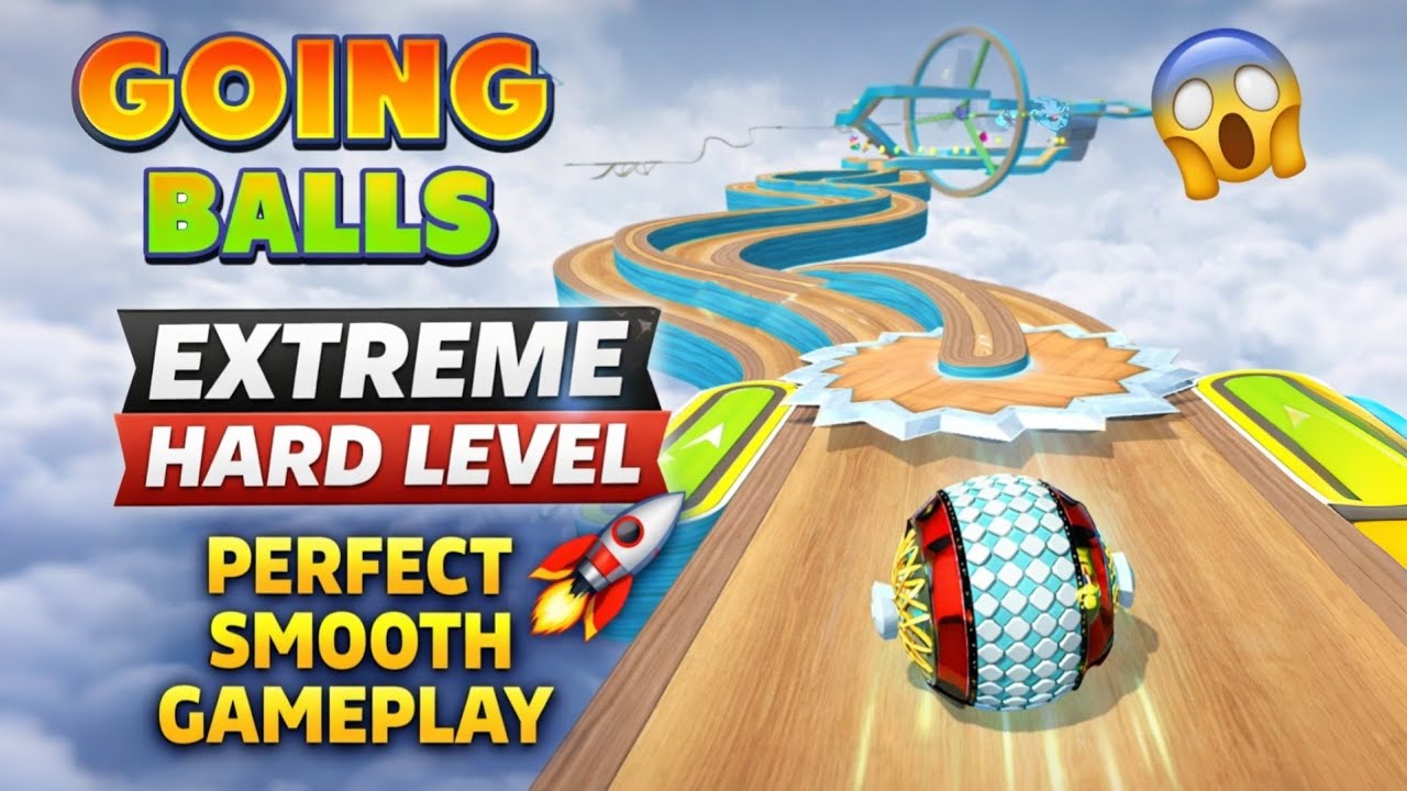 Going Balls Extreme Hard Level 🚀 | Perfect Smooth Gameplay