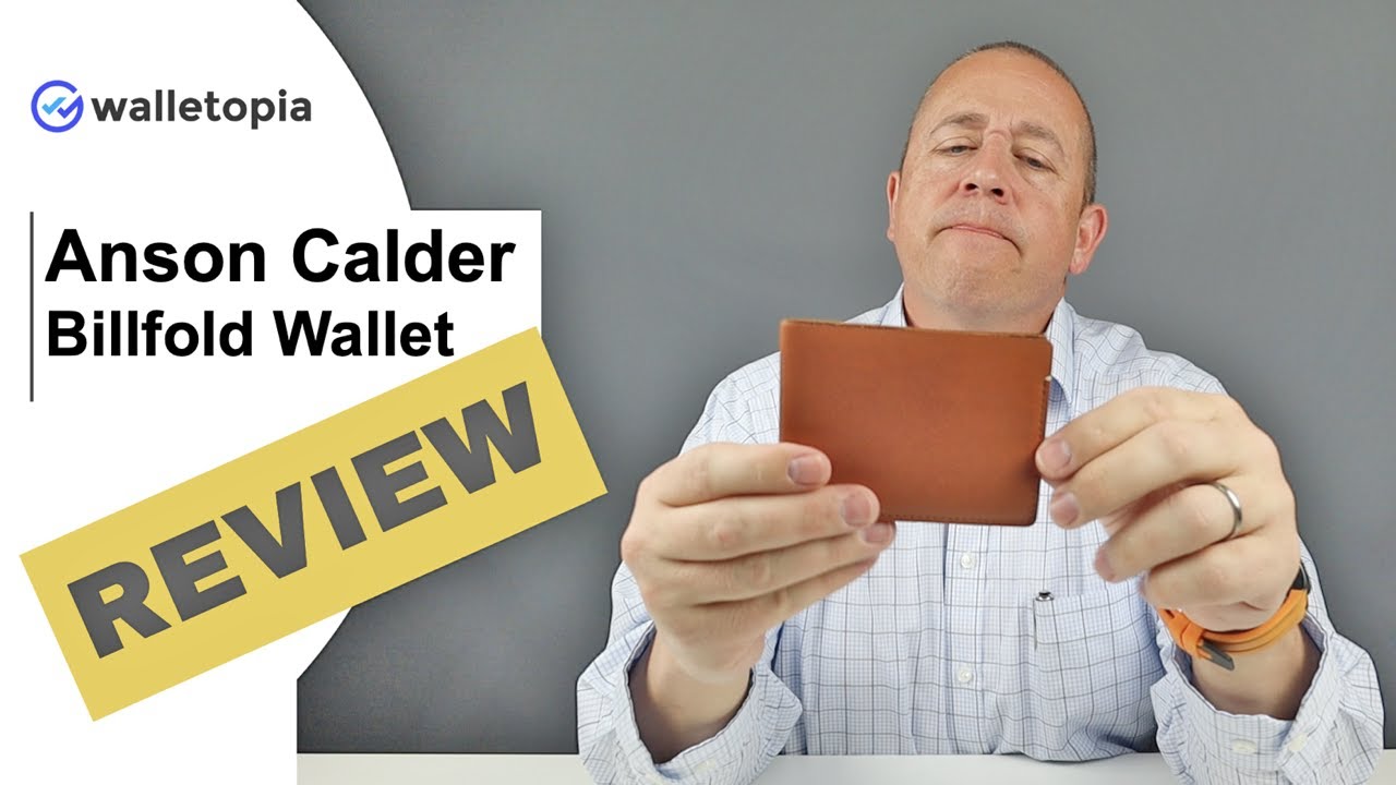 Anson Calder nails it again with their Billfold wallet, but it’s $145