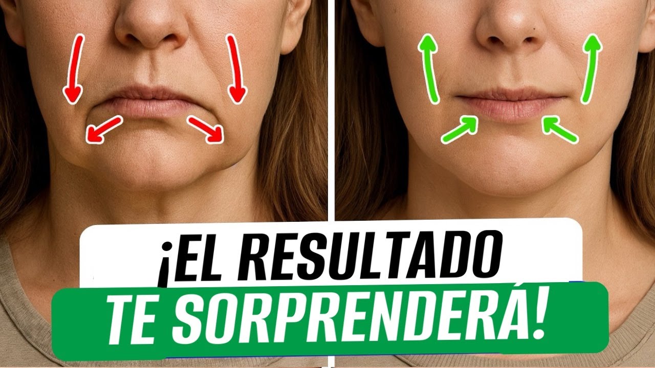 ¡Levanta las comisuras de los labios FÁCIL y sin cirugía! Este método secreto FUNCIONA de verdad