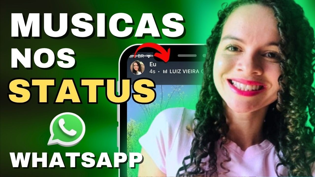 ✅  Como COLOCAR MÚSICAS com FOTO no STATUS do WHATSAPP - Fácil | Enilda Queiroz