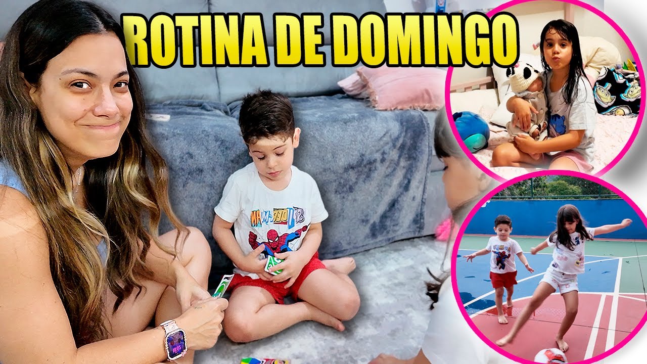24H da NOSSA ROTINA REAL de DOMINGO na CASA NOVA - Quase 1 HORA de VÍDEO! * Vlog | Kathy Castricini