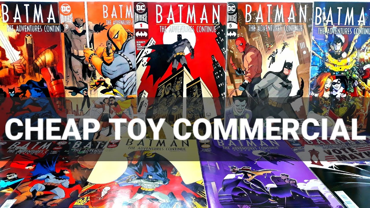 Batman The Adventures Continue Comic Books Review | Batman TAS Returns as a Cheap Toy Commercial
