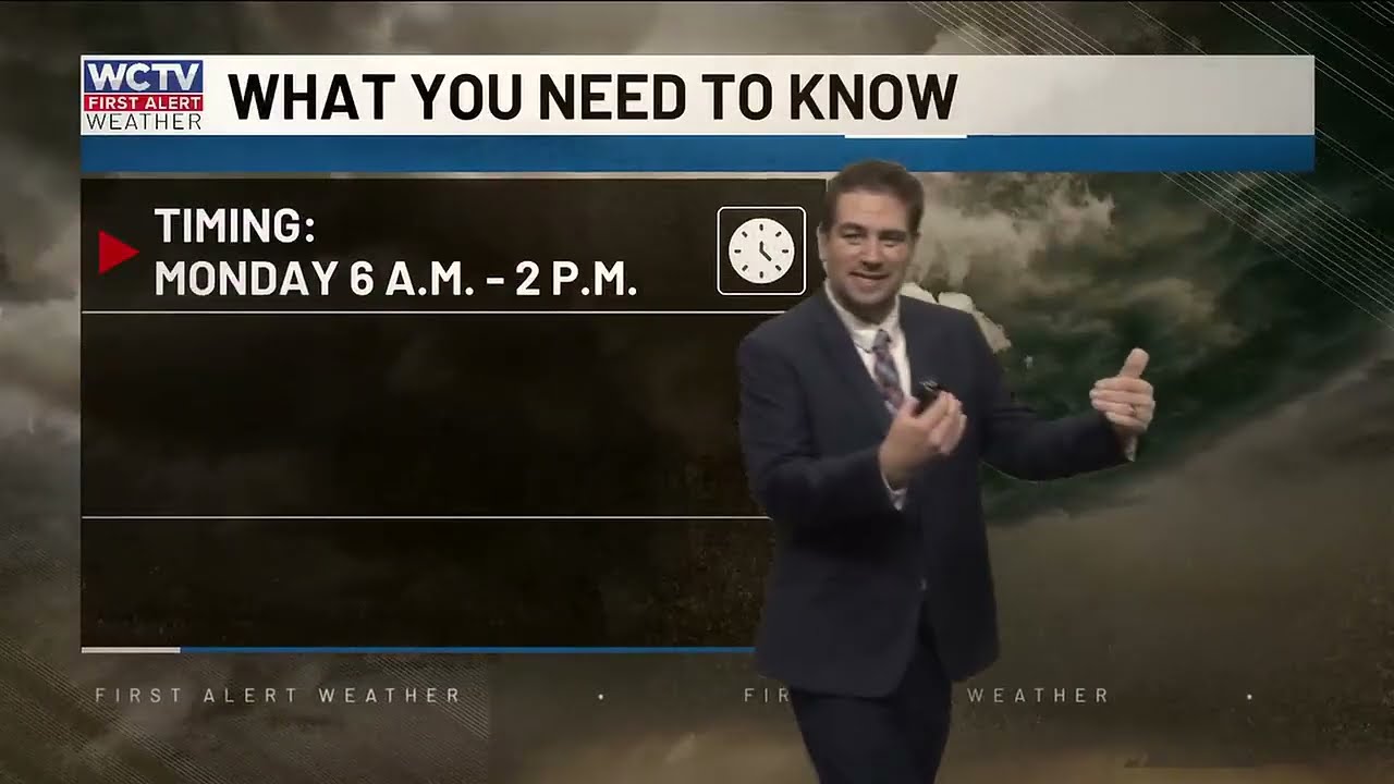 Strong storms return on Monday morning