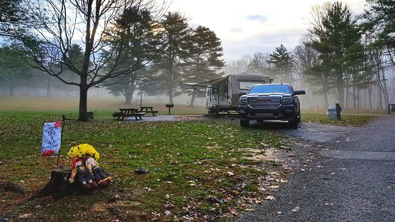 Moving From Site #16 To #81 at Pipestem State Park - #disabilitytravel