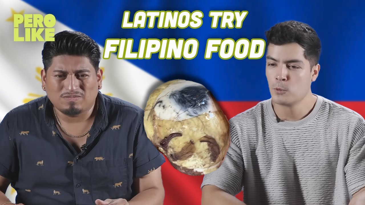 Latinos Try Filipino food | Pero Like
