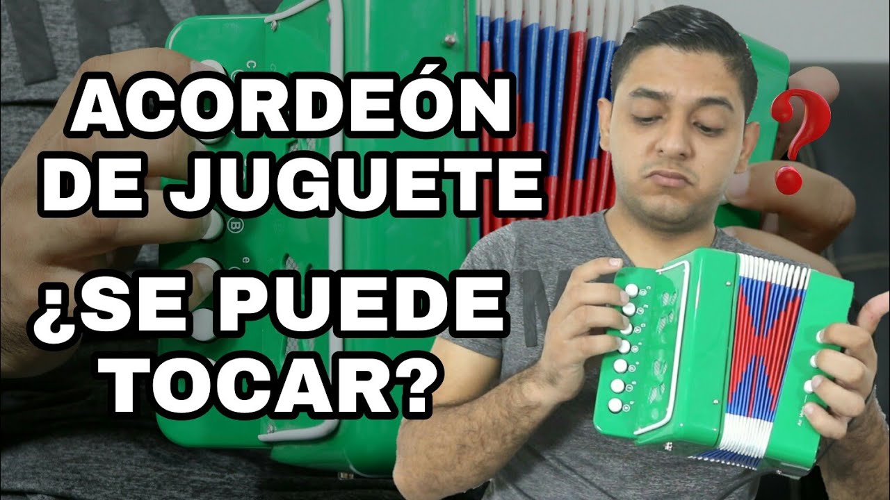 Cumpleaños feliz en acordeón de juguete | Keiner Torres